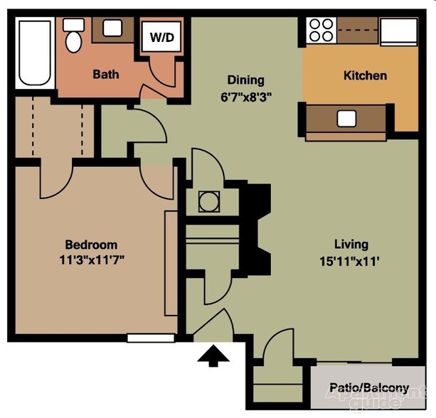 Studio Apartment Tulsa sand dollar apartments - tulsa, ok | apartment finder Studio Apartment Tulsa sand dollar apartments - tulsa, ok | apartment finder