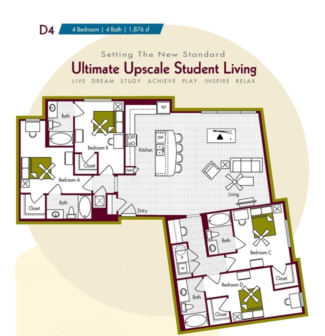 Domain at Northgate College Station, TX Apartment Finder