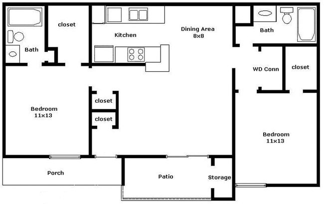 Huntington Apartments College Station Tx Apartment Finder Floorplan Huntington Apartments
