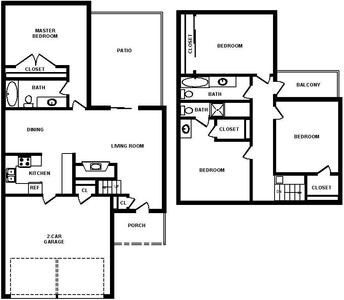 Del Estrado Townhomes Apartments - Lubbock, TX | Apartment ...